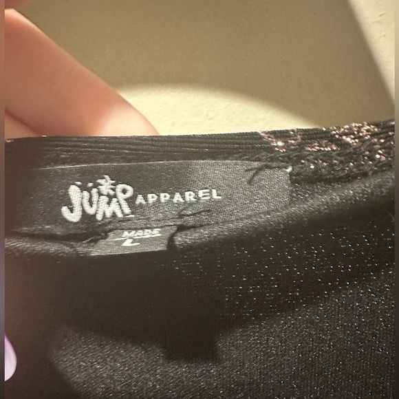 Jump Black and Pink Embellished Prom Dress - Picture 4 of 5